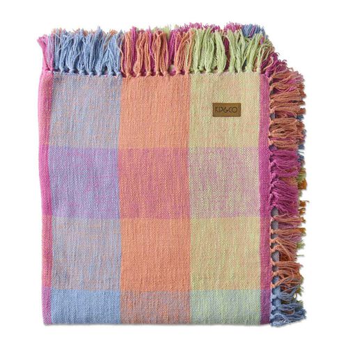 Kip&Co Ponza Tartan Woven Throw